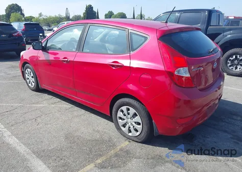 2016 Hyundai Accent Se из США, поврежденный, VIN KMHCT5AE0GU290153